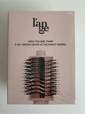 Lange Pink High Volume 75mm 2-in-1 Brush Dryer Attachment Barrel